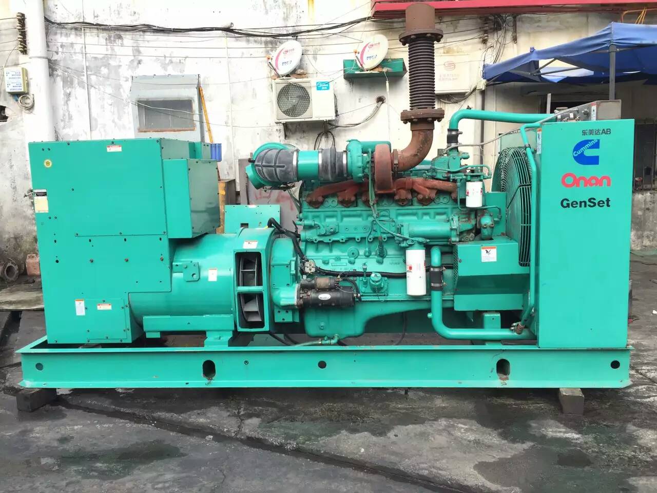 祁县租赁发电机-柴油发电机不正常冒烟的原因